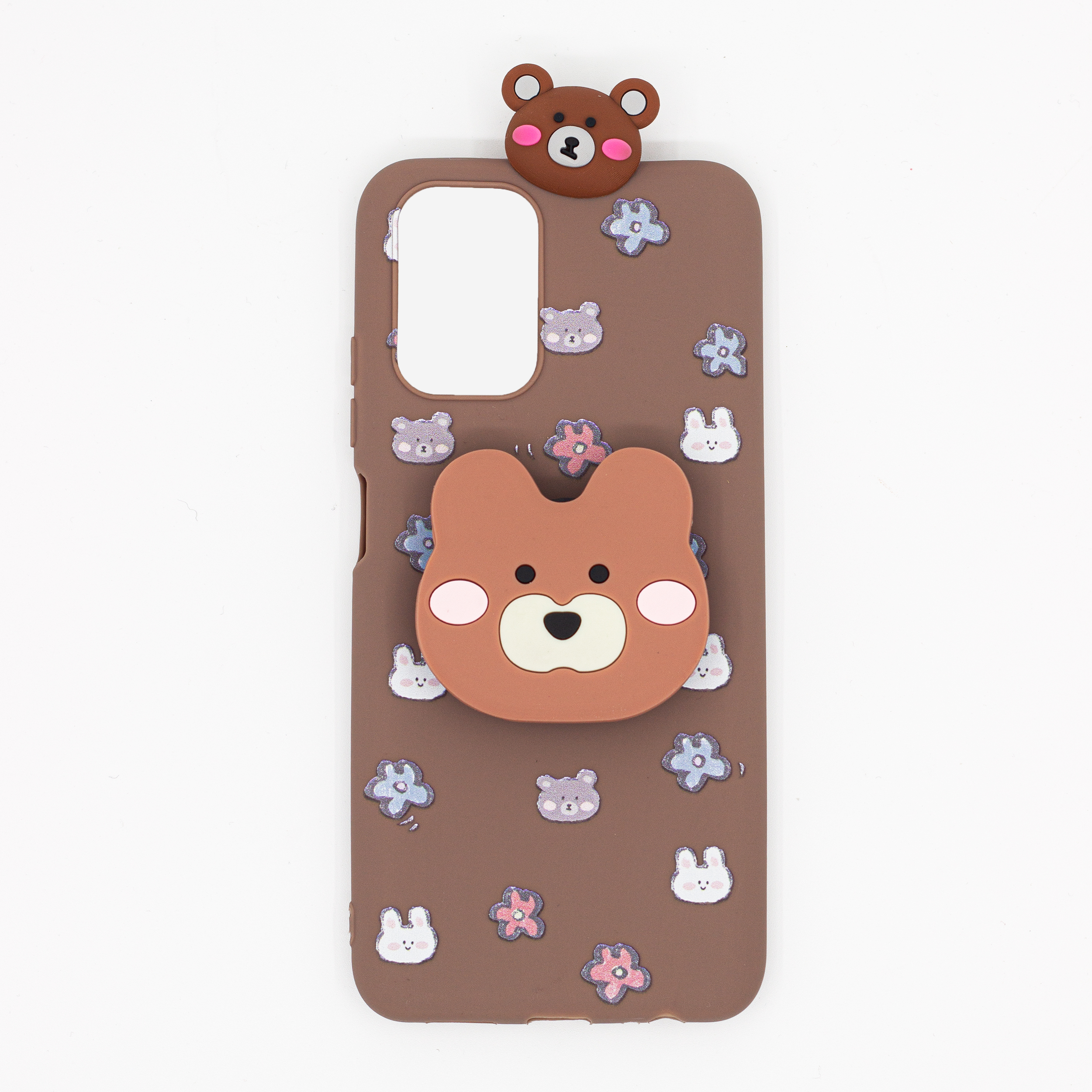 کاور طرح عروسکی مناسب برای گوشی موبایل شیائومی NOTE 10 4G به همراه پایه نگهدارنده