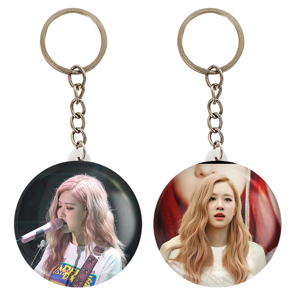 جاکلیدی خندالو مدل رزی بلک پینک کد 1441714420 مجموعه 2 عددی