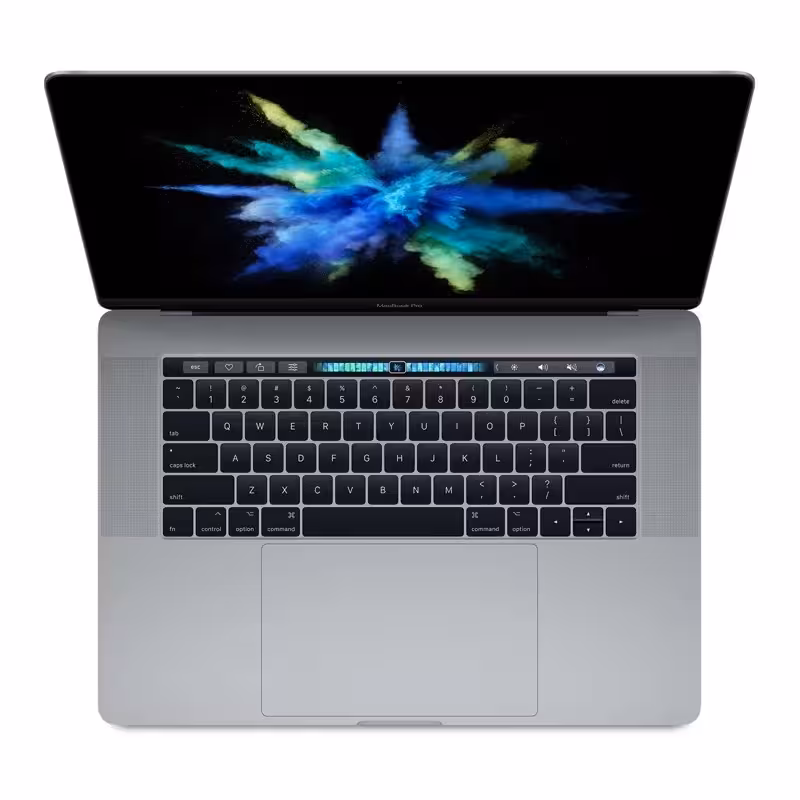 لپ تاپ 15 اینچ اپل مدل MacBook Pro MPTR2 2017 With Touch Bar