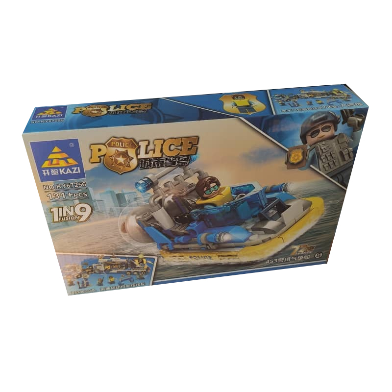 ساختنی کازی طرح ماشین پلیس روی آب کد 67256