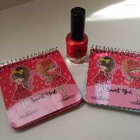 دفتر چه یادداشت فانتزی  سیمی طرح دار سویل