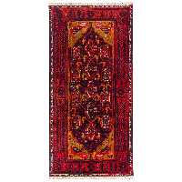 فرش دستبافت دو و نیم متری مدل نقشه بلوچ  کد 34.2751