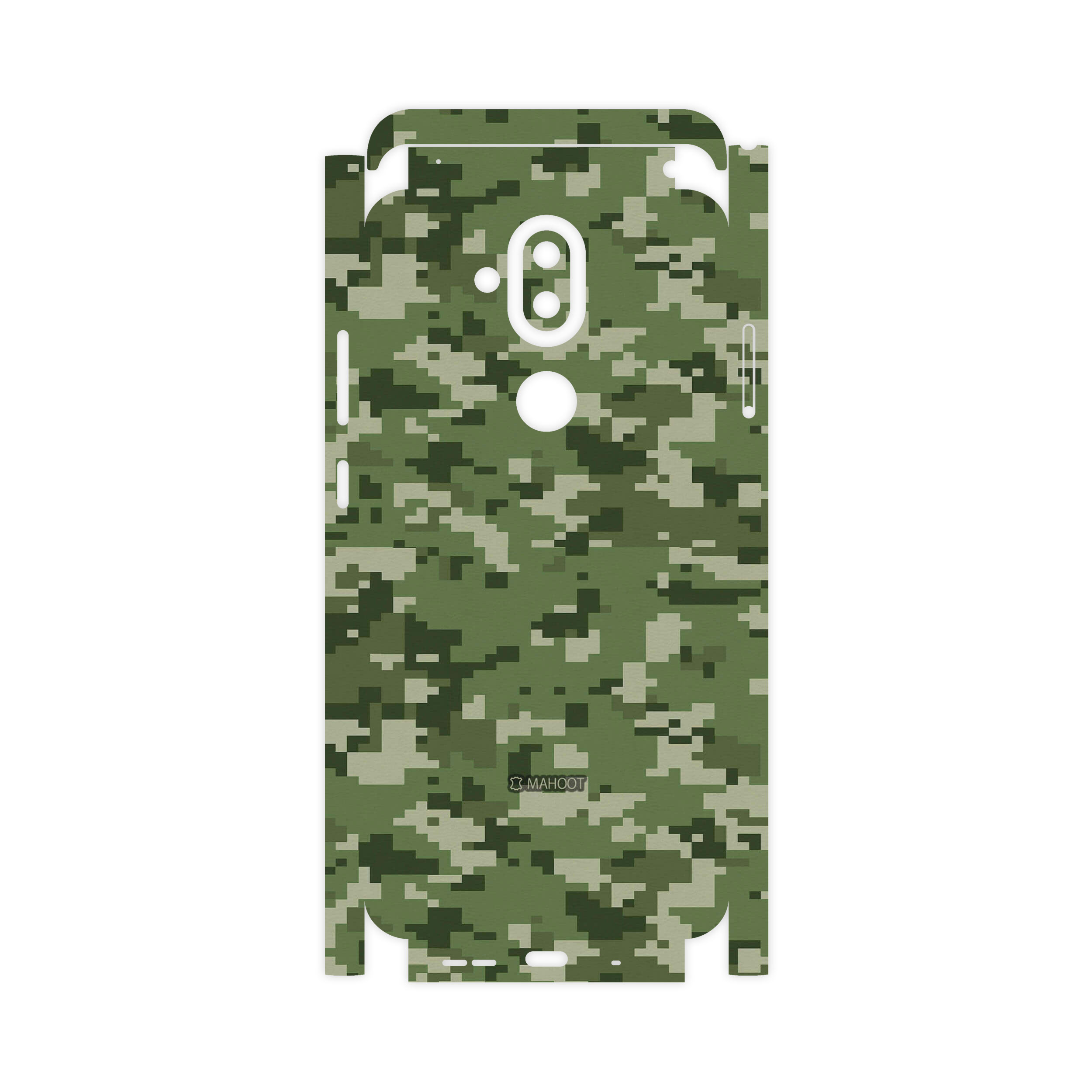 برچسب پوششی ماهوت مدل Army-Green-Pixel-FullSkin مناسب برای گوشی موبایل نوکیا 8.1