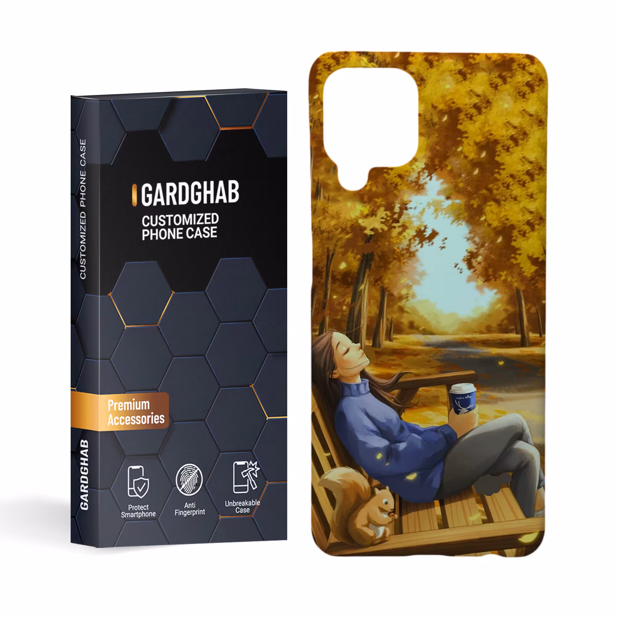   کاور گارد قاب مدل دخترانه مناسب برای گوشی موبایل سامسونگ galaxy a22 4g