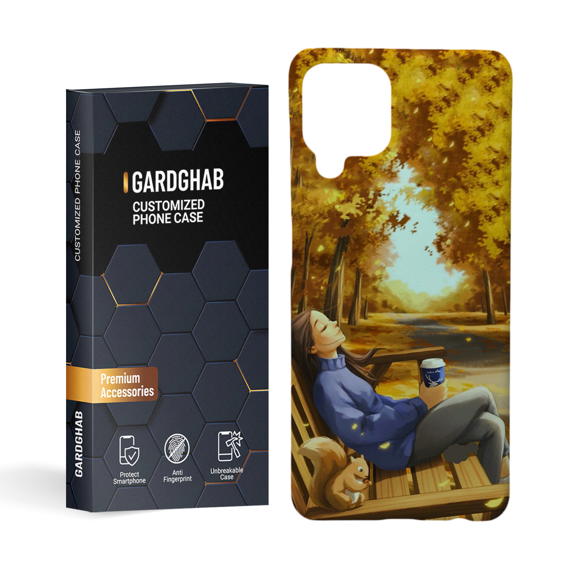   کاور گارد قاب مدل دخترانه مناسب برای گوشی موبایل سامسونگ galaxy a22 4g