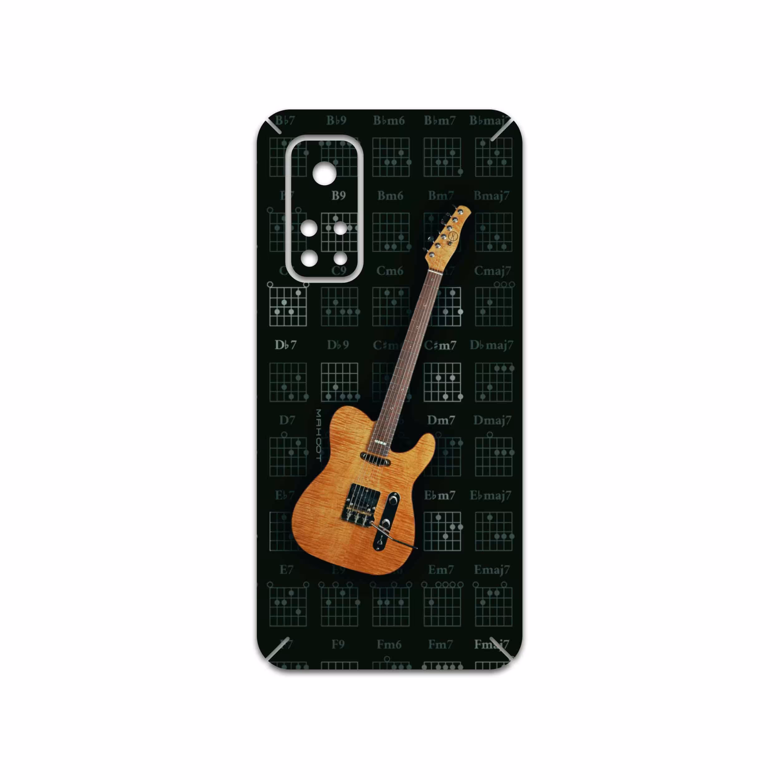 برچسب پوششی ماهوت مدل Guitar-Instrument مناسب برای گوشی موبایل شیائومی Mi 10T 5G