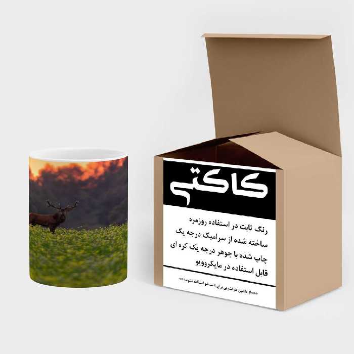 ماگ کاکتی طرح منظره مدل mgs16019