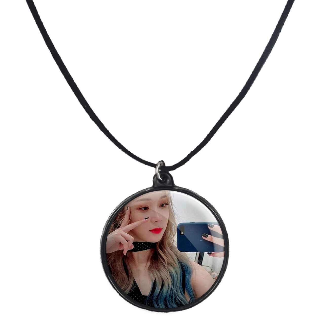 گردنبند پرمانه طرح aespa کد pmb.18650 مدل دو طرفه