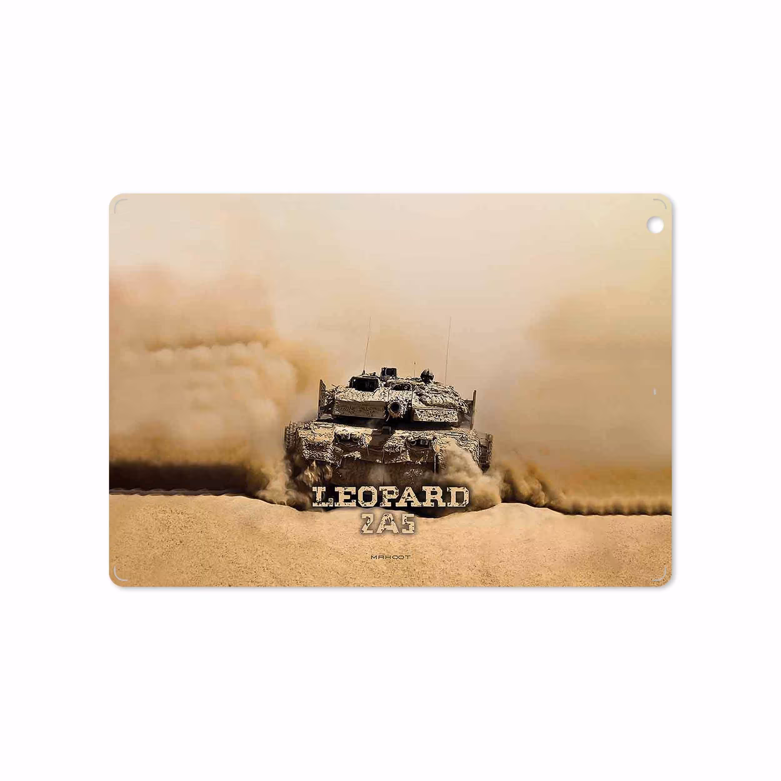 برچسب پوششی ماهوت مدل Leopard 2A5 tank مناسب برای تبلت اپل iPad Air 2013 A1476