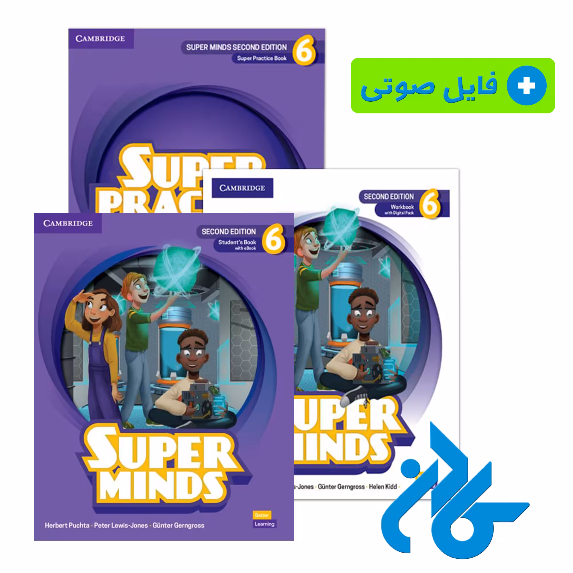 خرید و قیمت کتاب Super Minds 6 سطح I1 تا I5 از فروشگاه کادن