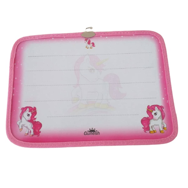 تخته وایت برد گونش مدل یونیکورن سایز 25×35 سانتی متر