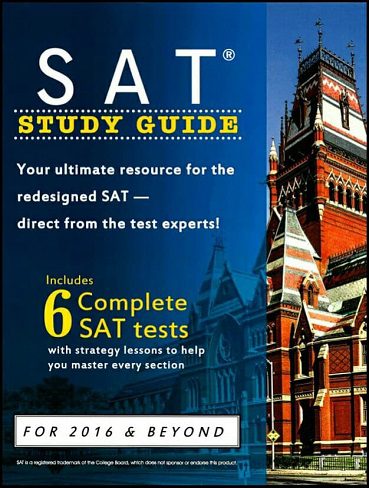 کتاب SAT study Guide 6 complete tests راهنمای مطالعه کامل 6 آزمون SAT