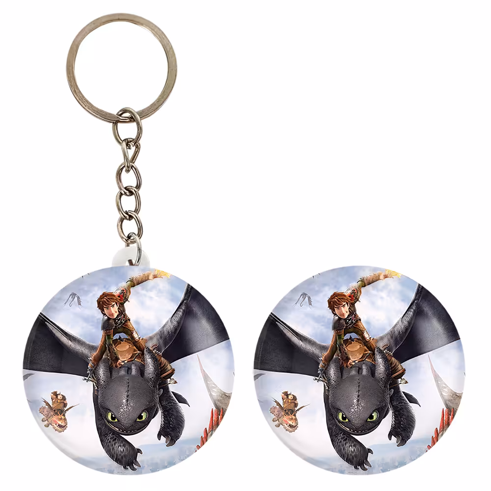 پیکسل خندالو مدل اژدها سواران کد 13755 به همراه جاکلیدی