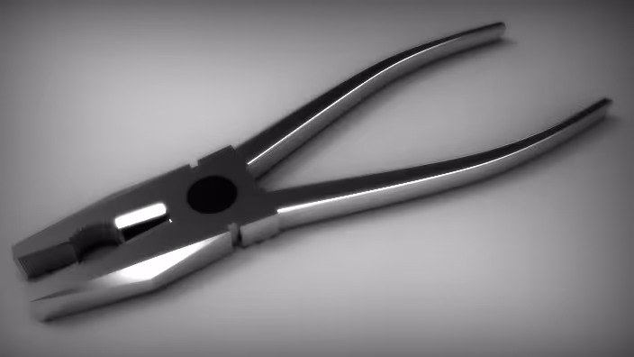 فایل انبر با Catia