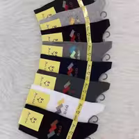 جوراب ساقدار مردانه اعلا یک جین(12 جفت) طرح D&G