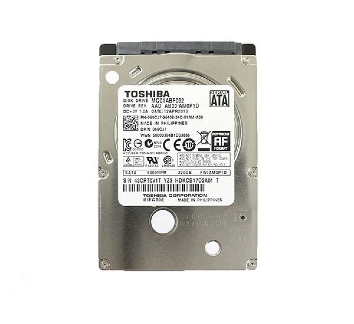 هارد دیسک لپ تاپ توشیبا Toshiba 320GB