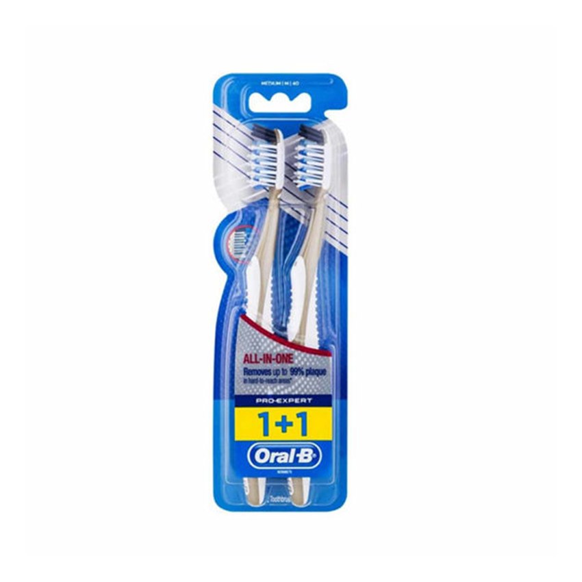 مسواک اصلی اورال بی دو قلو (oral-B)