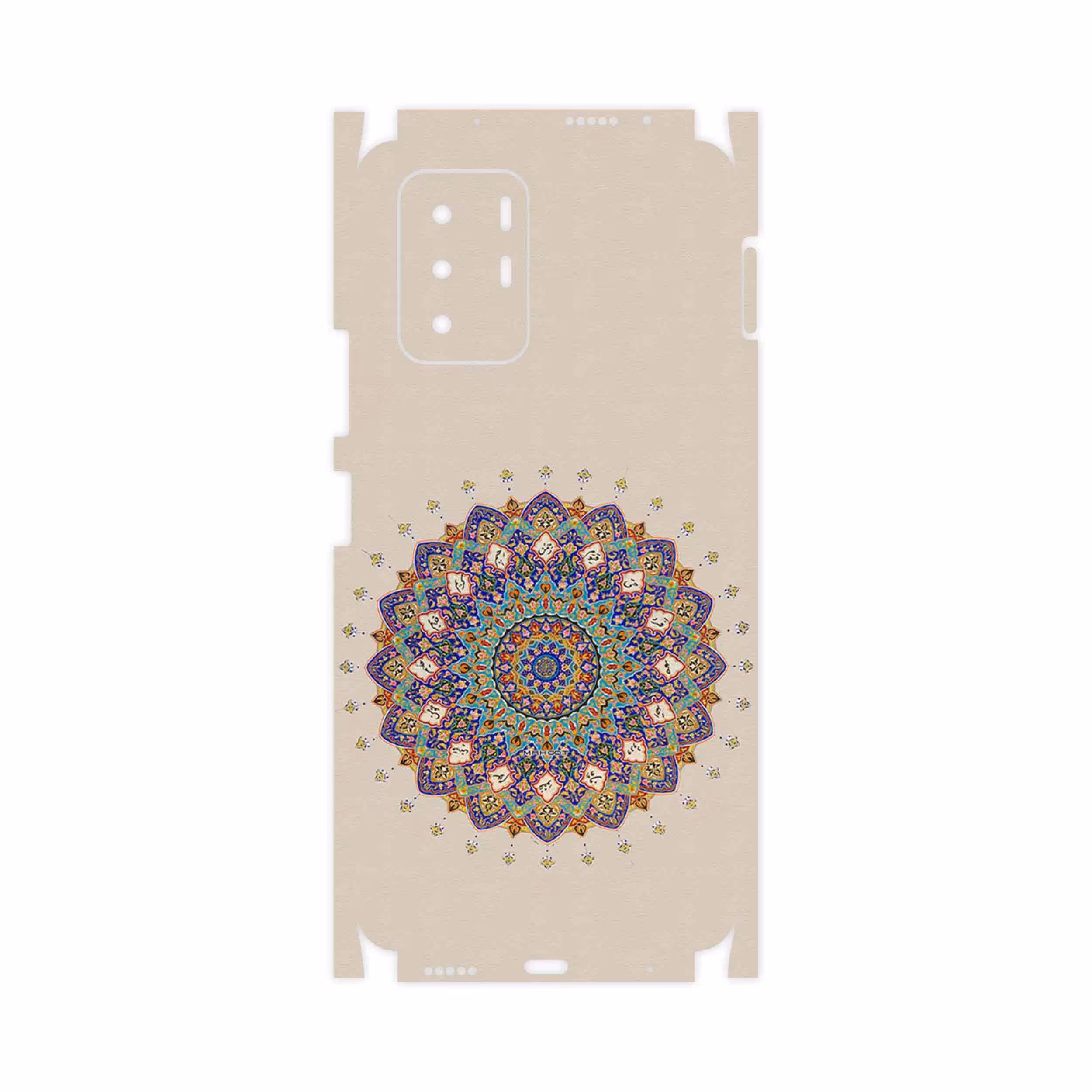 برچسب پوششی ماهوت مدل Art of Illumination 5-FullSkin مناسب برای گوشی موبایل شیائومی Poco X3 GT 5G