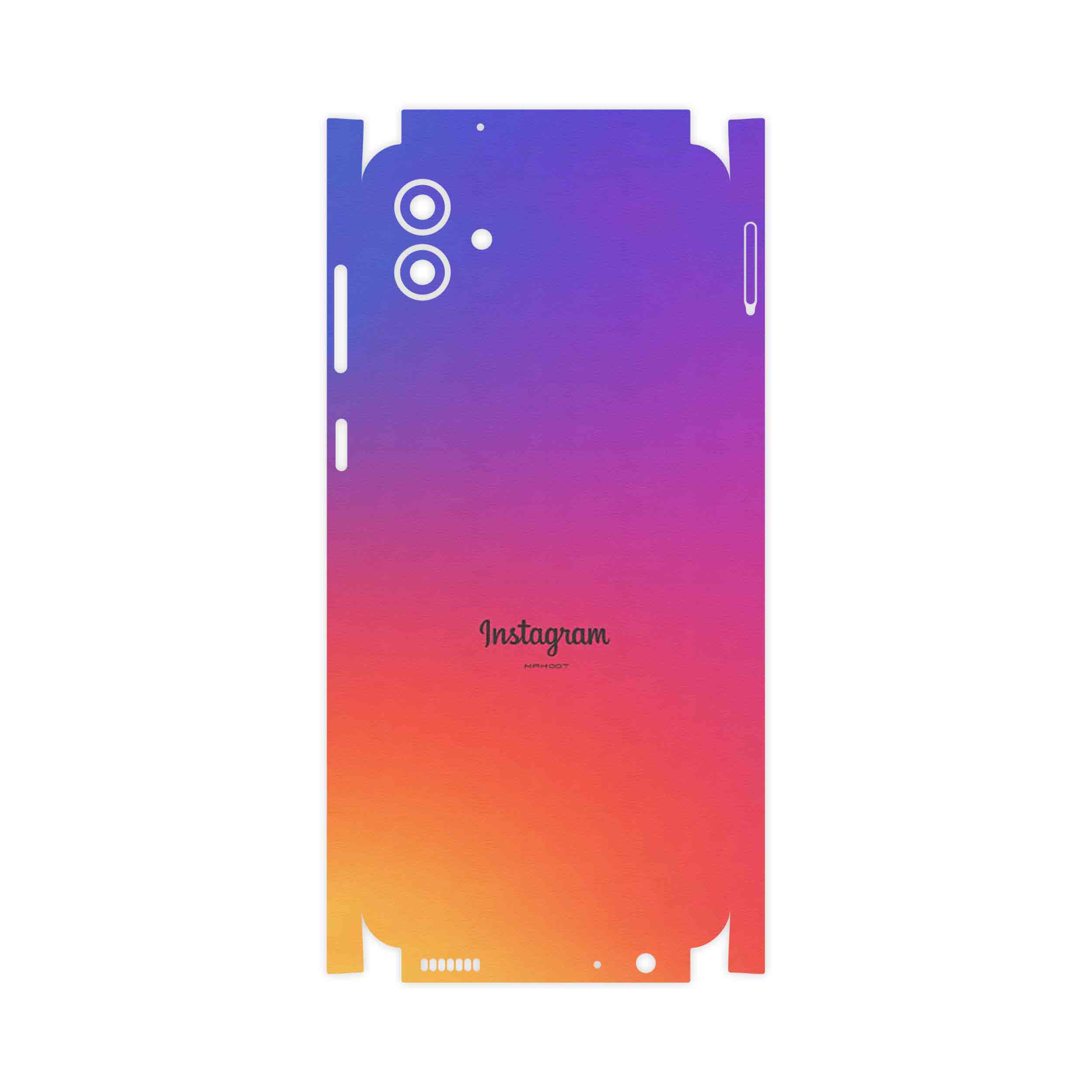 برچسب پوششی ماهوت مدل Instagram-FullSkin مناسب برای گوشی موبایل سامسونگ Galaxy A04