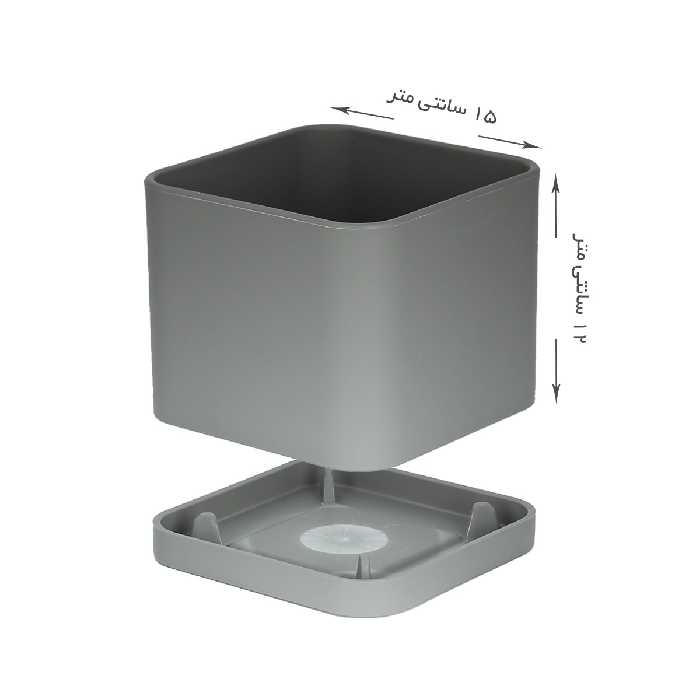 گلدان طرح مکعب مدل مهرنی 15-104