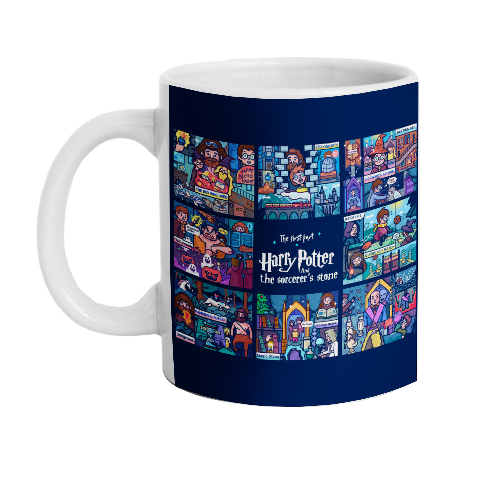 ماگ دارلی طرح هری پاتر مدل MG2255