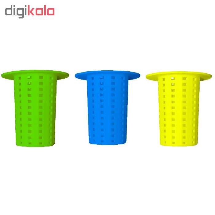 فیلتر کف شوی حمام کمیکس مدل 3730 بسته ی سه عددی