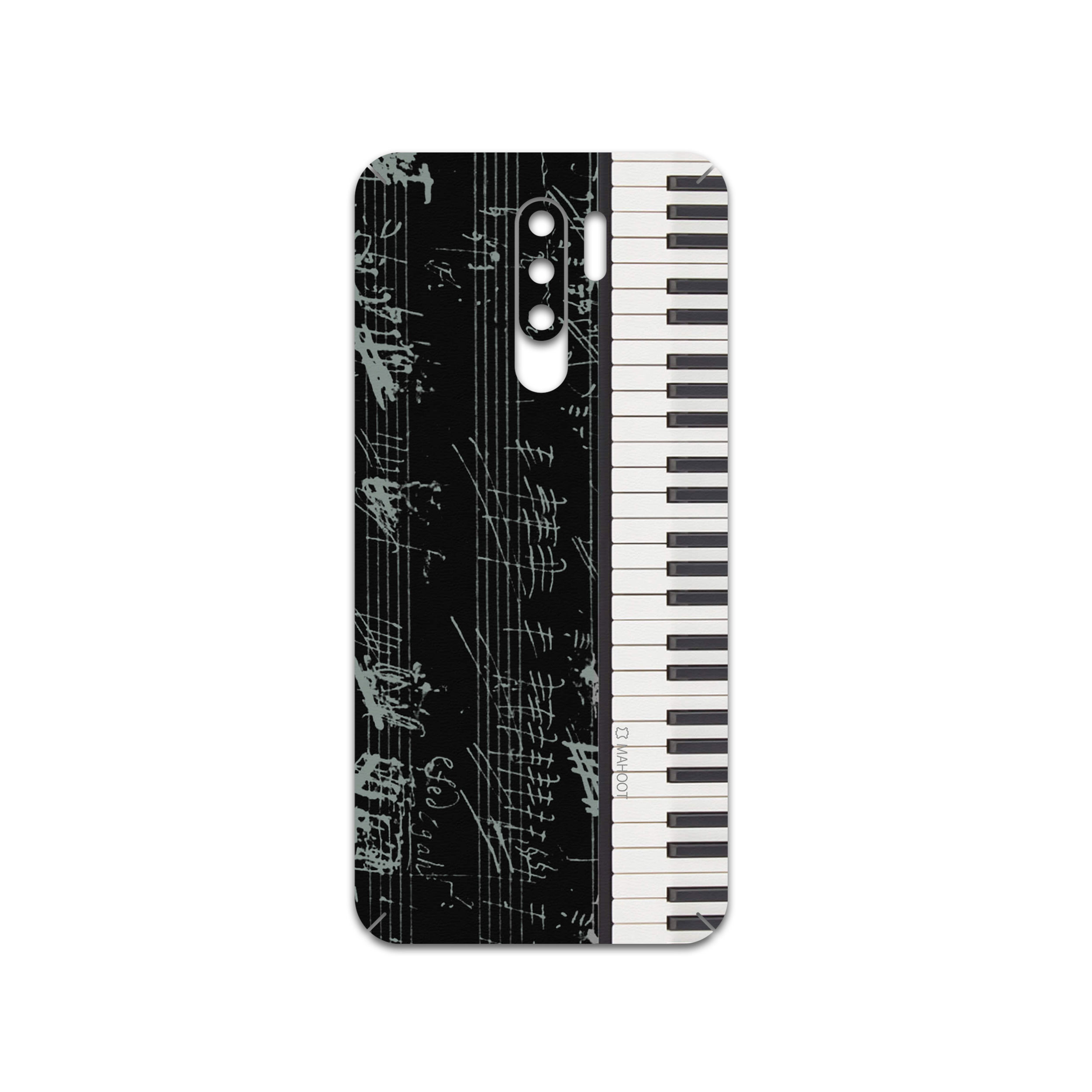 برچسب پوششی ماهوت مدل Piano-Instrument مناسب برای گوشی موبایل شیائومی Redmi 9
