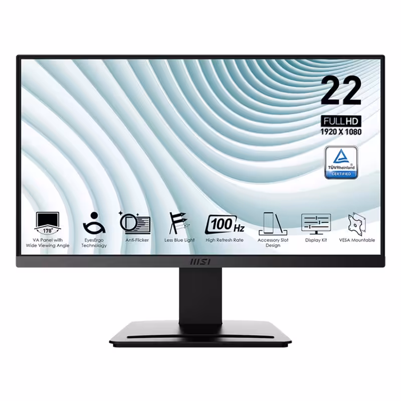 مانیتور ام اس آی مدل PRO MP223 سایز 21.45 اینچ - فروشگاه اینترنتی طیف سنتر