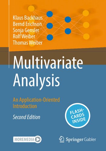 خرید و دانلود نسخه کامل کتاب Multivariate Analysis: An Application-Oriented Introduction