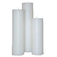 جاشمعی طرح استوانه ای کد 202530 مجموعه 3 عددی