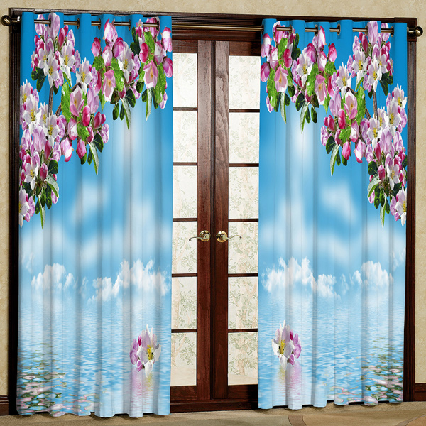 پرده مدل پانچی کد 6055 سایز 280x140 سانتی متر