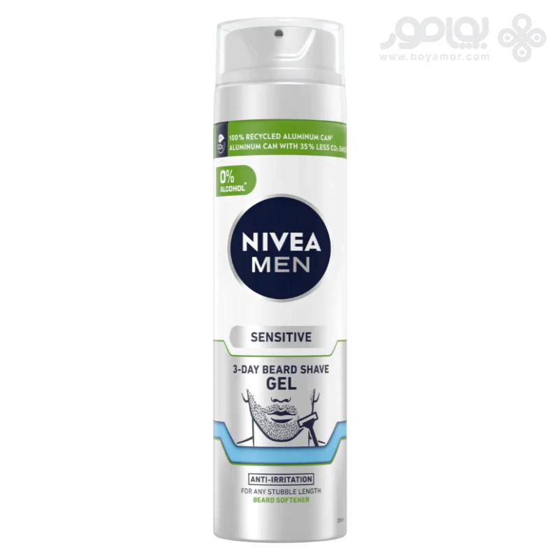 ژل اصلاح مردانه نیوا مدل SENSITIVE حجم 200 میل