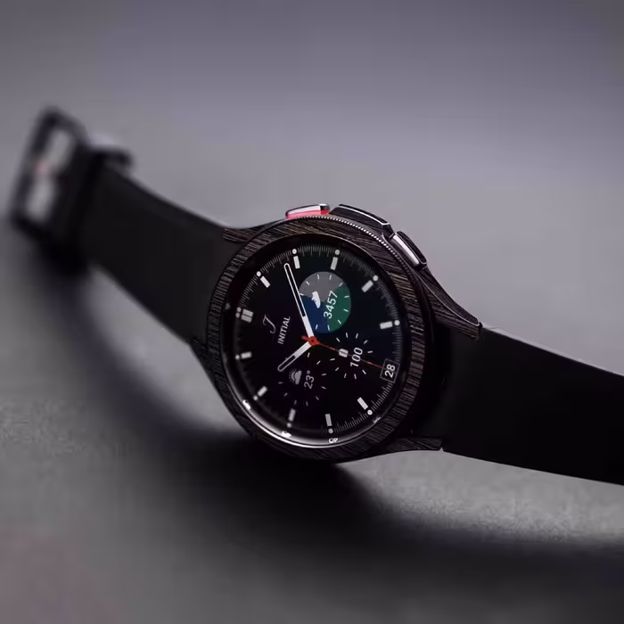 برچسب ماهوت طرح Burned Wood مناسب برای ساعت هوشمند سامسونگ Watch4 Classic 46mm