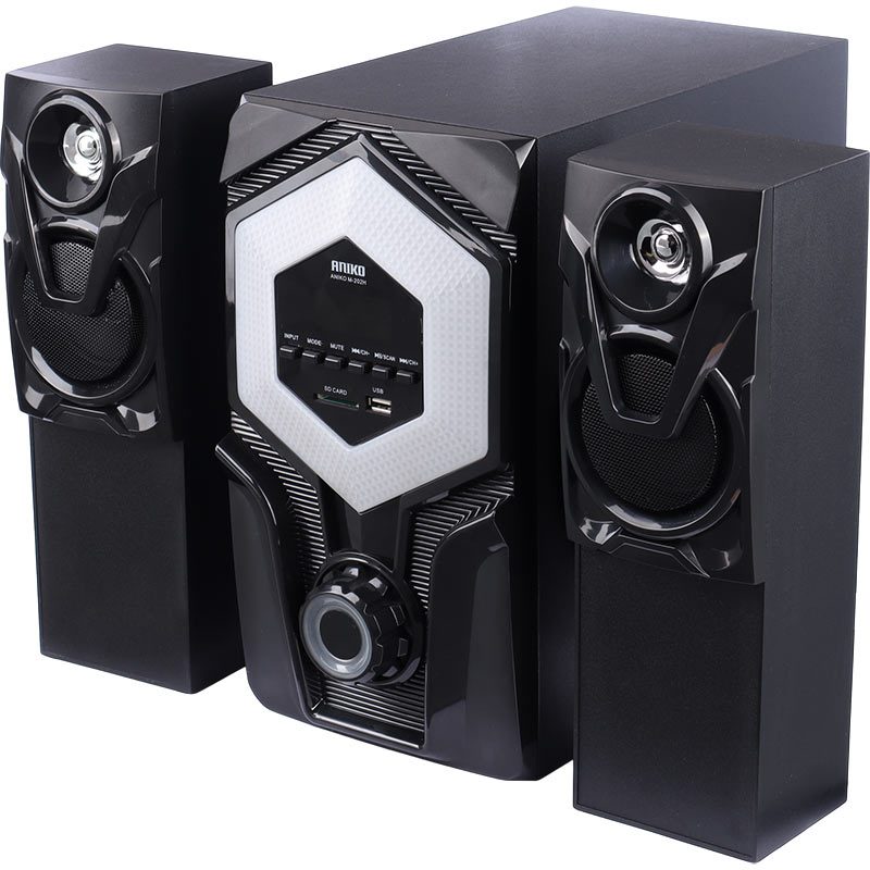اسپیکر سه تکه بلوتوثی P-net Aniko M-202H ریموت کنترل