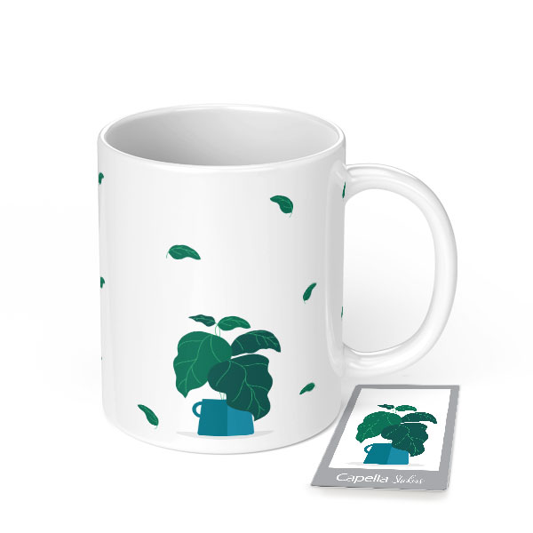 ماگ مگی مدل Bacopa به همراه استیکر