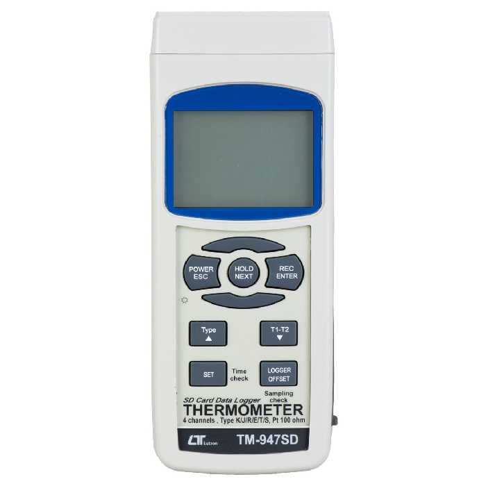 ترمومتر 4 کاناله لوترون مدل TM-947SD