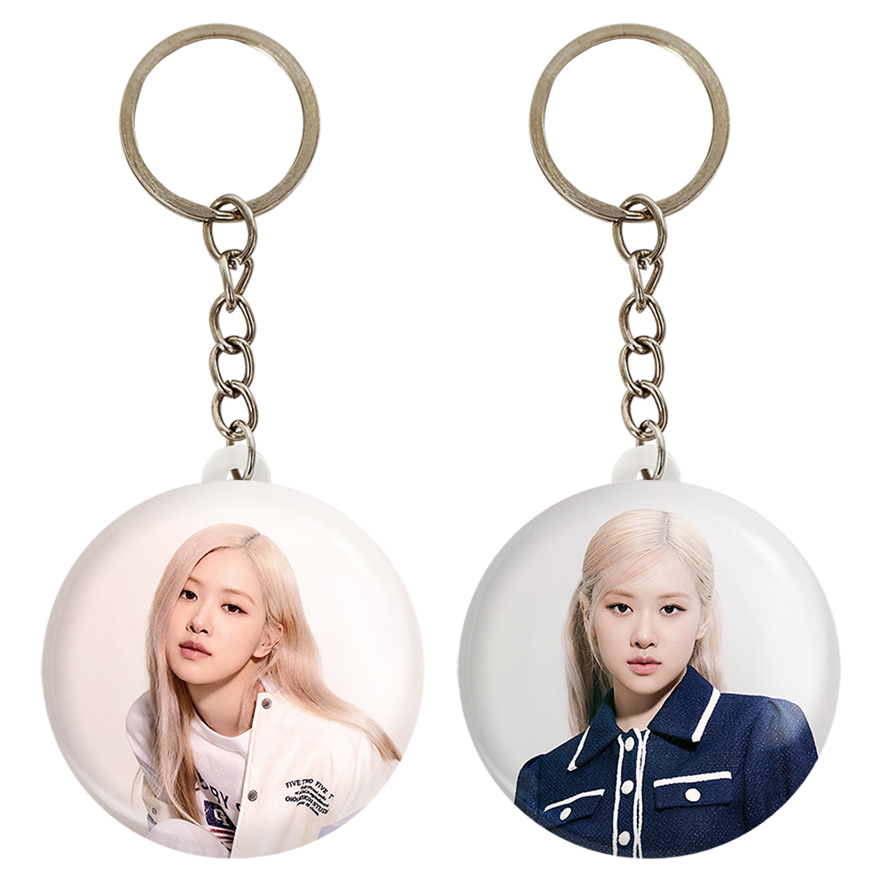 جاکلیدی خندالو مدل رزی گروه بلک پینک BLACKPINK کد 1673916741 مجموعه 2 عددی