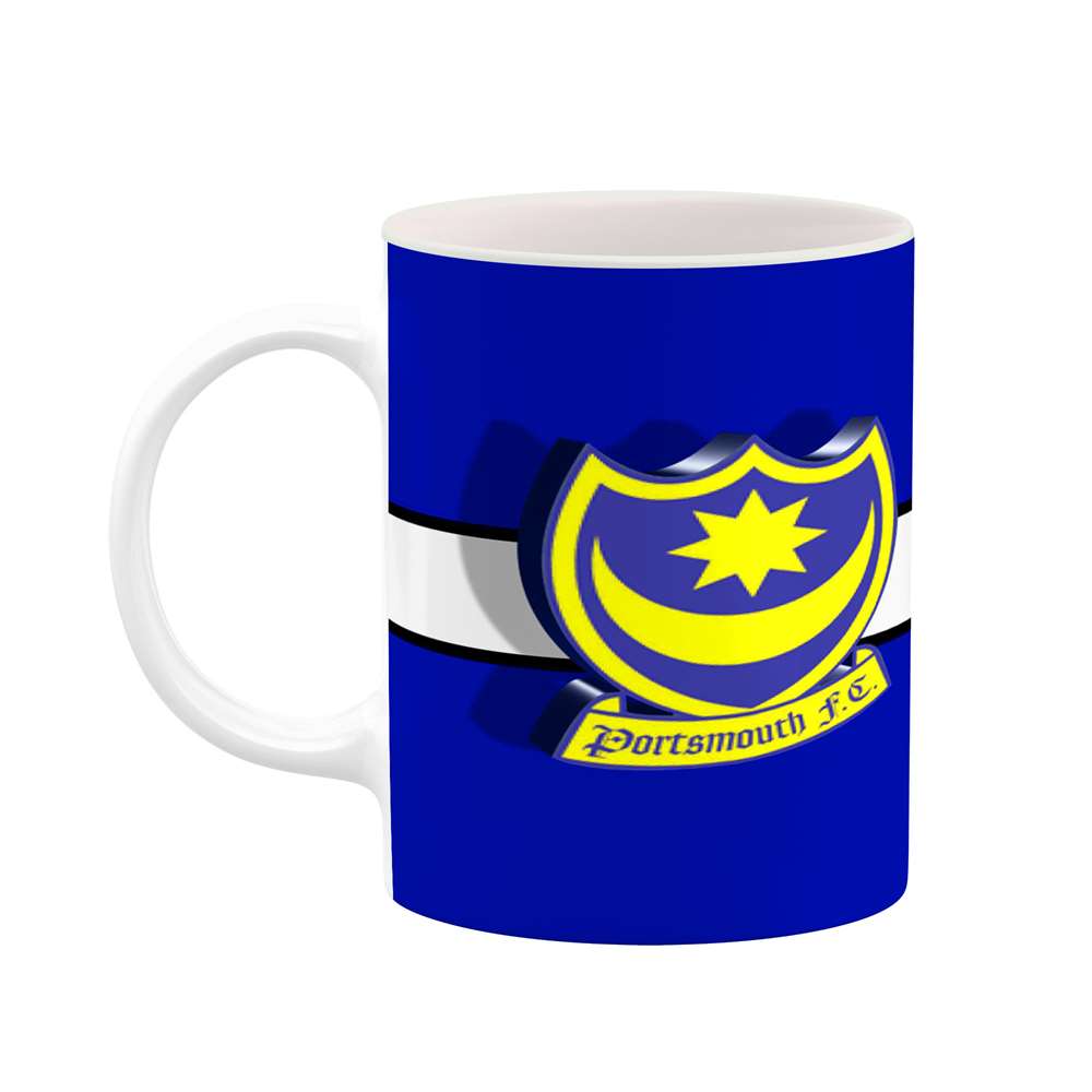 ماگ کاکتی طرح تیم Portsmouth1 مدل mgh19695