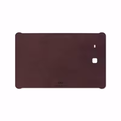 برچسب پوششی ماهوت مدل Matte-Dark-Brown-Leather مناسب برای تبلت سامسونگ Galaxy Tab E 9.6 2015 T561