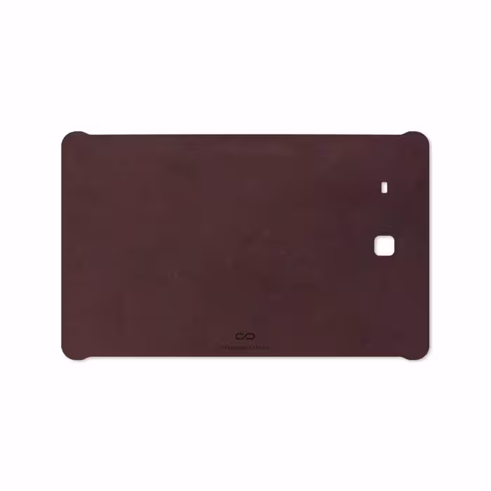 برچسب پوششی ماهوت مدل Matte-Dark-Brown-Leather مناسب برای تبلت سامسونگ Galaxy Tab E 9.6 2015 T561