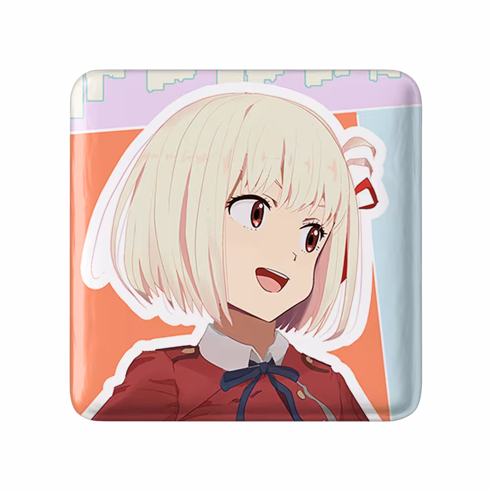 پیکسل خندالو مدل چیساتو انیمه لیکوریس ریکویل Lycoris Recoil کد 23054