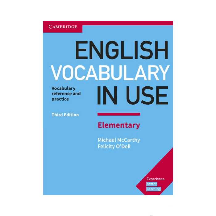 کتاب English Vocabulary in Use اثر Stuart Redman and Lynda Edwards انتشارات کمبریج 4 جلدی