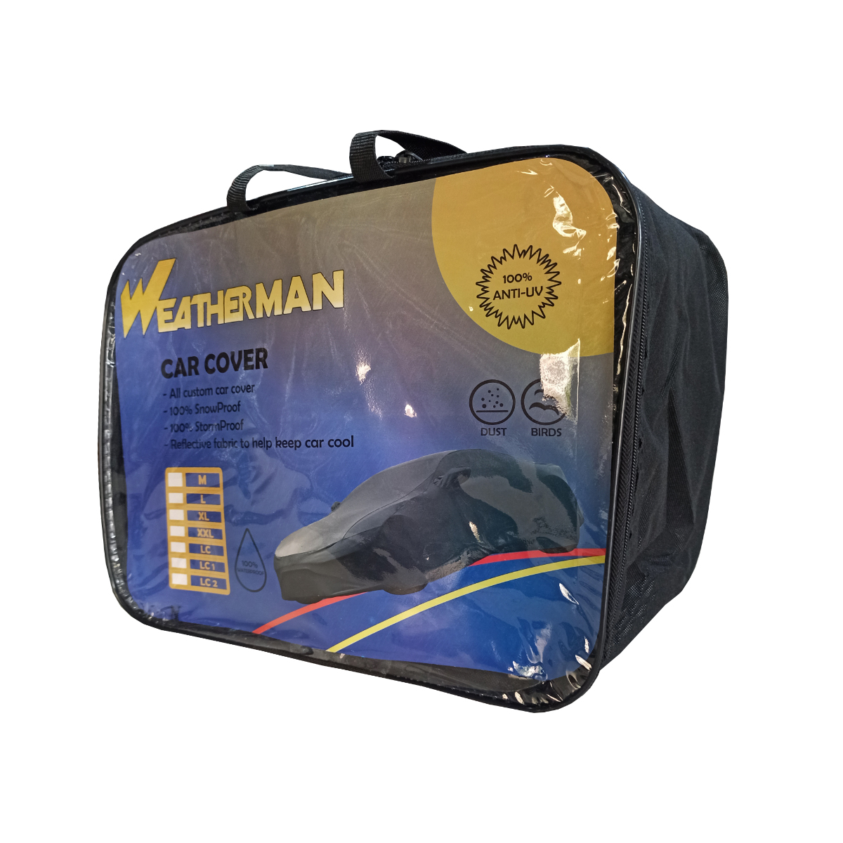 چادر خودرو ویدرمن مدل WOXL مناسب برای سیتروئن زانتیا