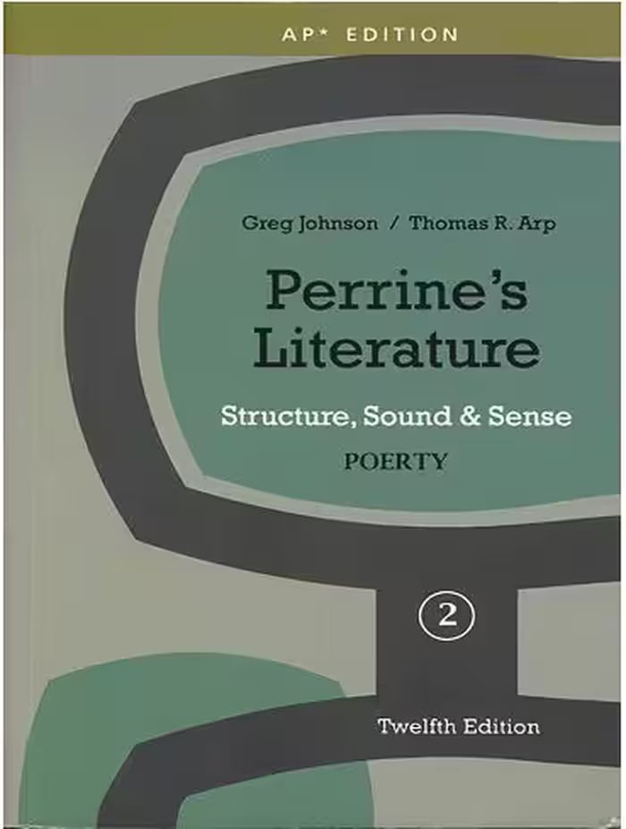 Perrines Literature 2 Poetry -12th