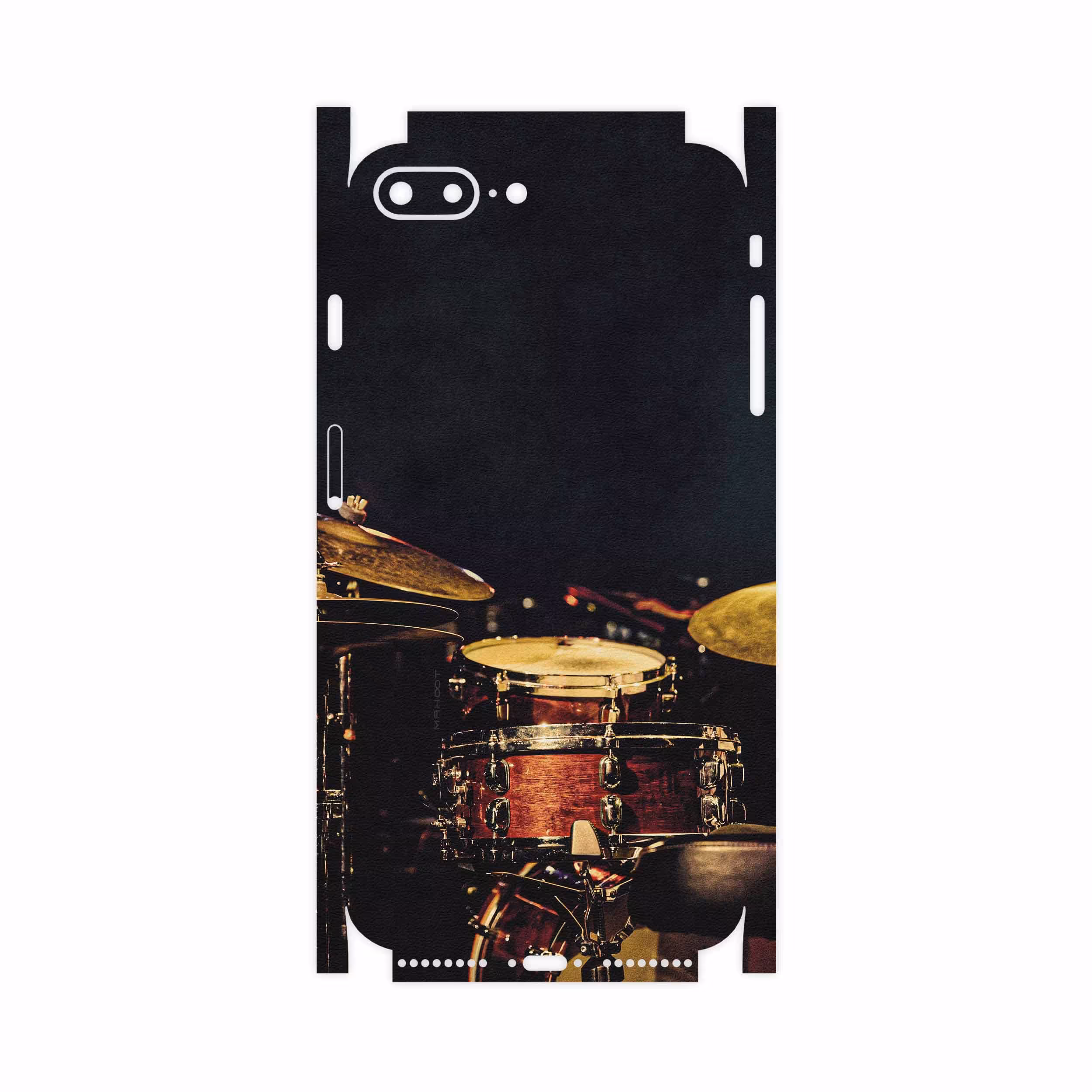 برچسب پوششی ماهوت مدل Drum Kit-FullSkin مناسب برای گوشی موبایل اپل iPhone 7 Plus