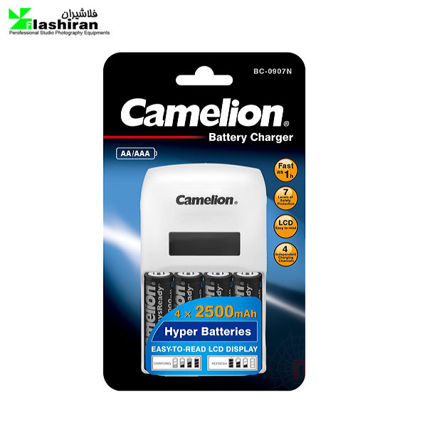 شارژر باتری کملیون BC 0907N