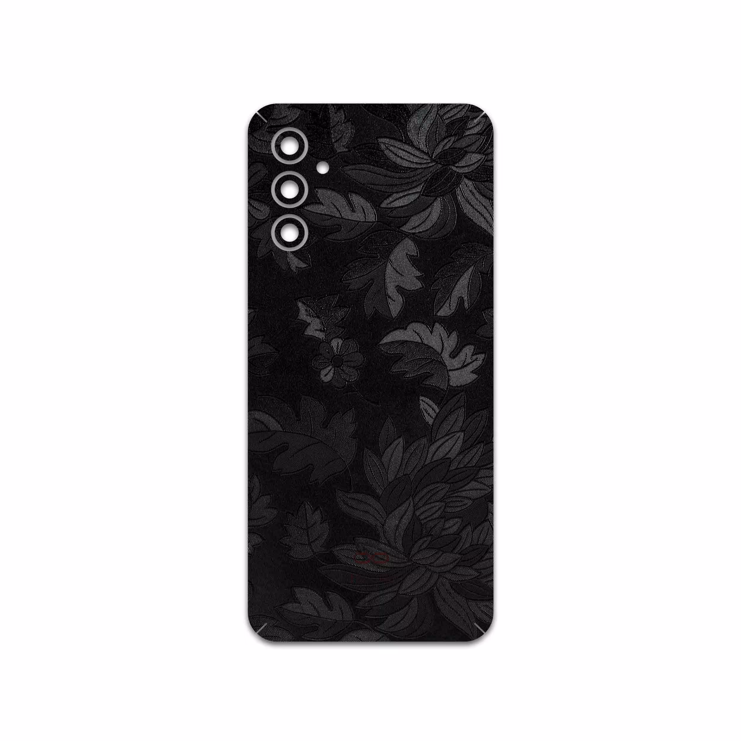 برچسب پوششی ماهوت مدل Black-Wildflower مناسب برای گوشی موبایل سامسونگ Galaxy M13 (India)
