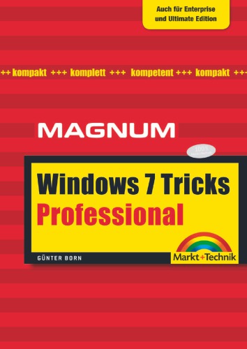 خرید و دانلود نسخه کامل کتاب Windows 7 tricks professional : kompakt, komplett, kompetent