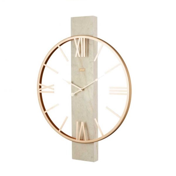 ساعت دیواری لوتوس مدل WM-20141-VINELAND-WH/GL