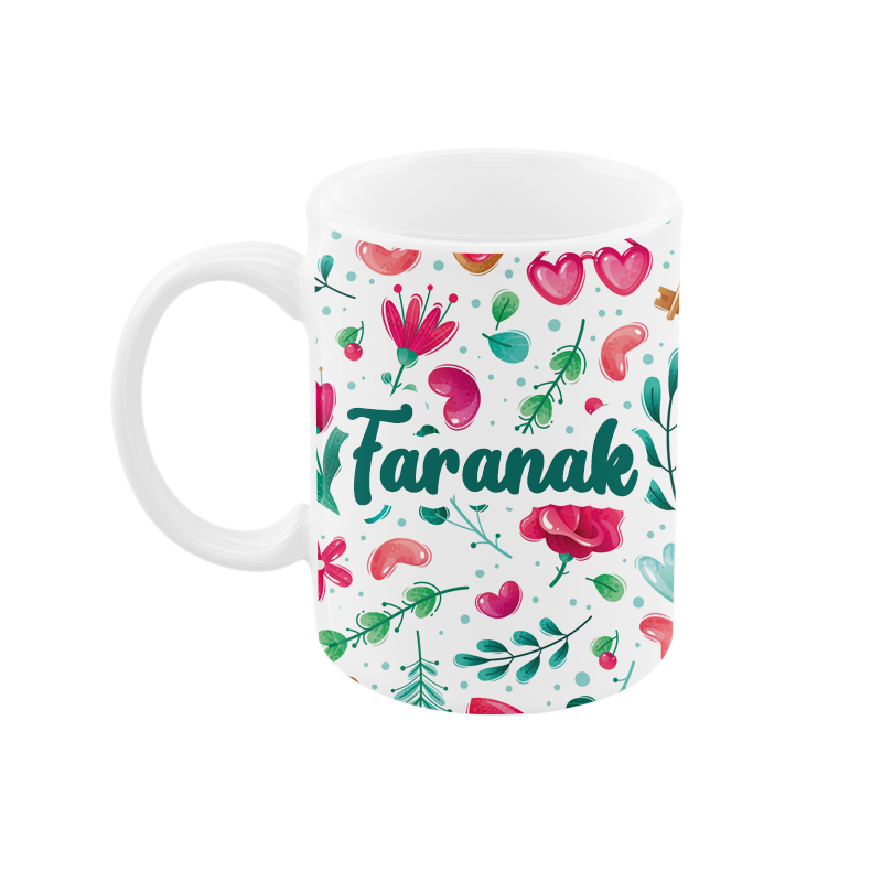 ماگ رژارت مدل اسم فرانک